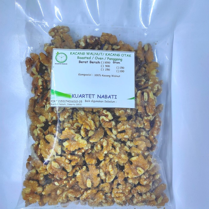 

New Arrival- Walnut - Kacang Otak - Oven - Roasted - Panggang - Matang 500 gram