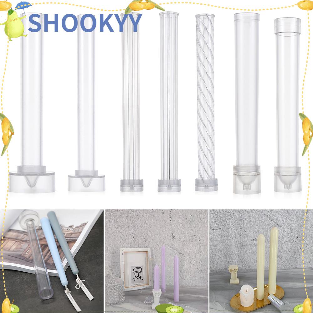 Chookyy Cetakan Lilin Perlengkapan Pernikahan Clay Tools Plastik Buatan Tangan Membuat Sabun