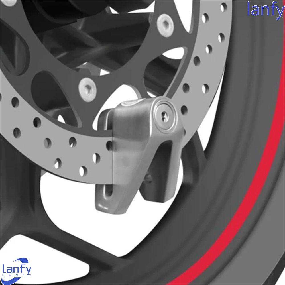 Lanfy Kunci Rem Cakram Bersepeda Kunci Disk Roda Anti Maling Dengan 2kunci Perlengkapan Sepeda Roda Skateboard Bike Lock