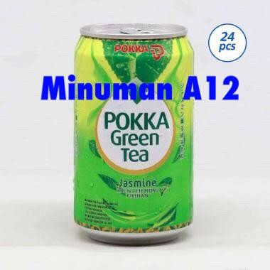 

N.E.W Pokka jasmine green tea (kaleng)