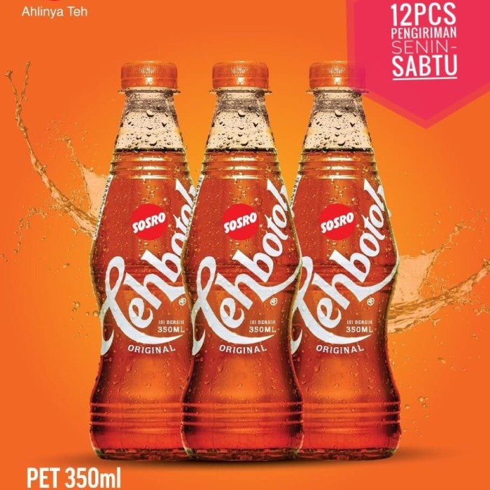 

N.E.W Teh botol sosro 350ml