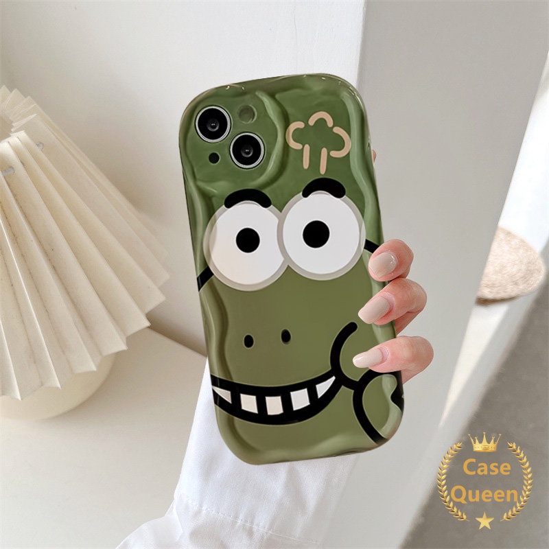 Cute Winnie The Pooh Bear Manyo Ice Cream Beruang Kelinci 3D Wavy Curved Edge Glossy Case Untuk Samsung A04s A52s A24 A50s A14 A13 A13 A52 A12 A32 A30s A50 M12 Crocodile Monster Cover