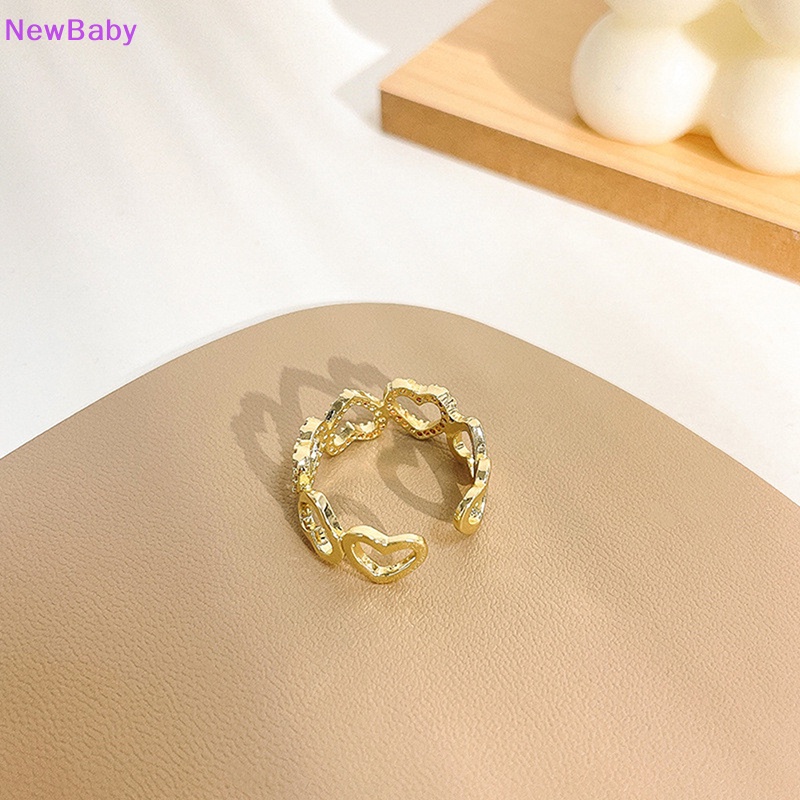 Newbaby Cincin Emas Romantis Dan Wanita Tercinta Perhiasan Korea Fashion Baru Pernikahan ID