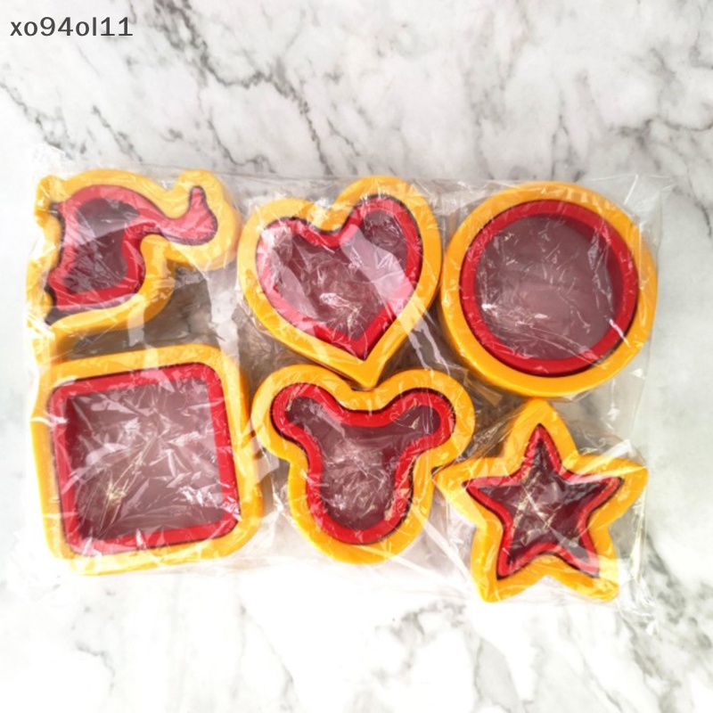 Xo Pemotong Buah Untuk Makanan Anak Kids Cookie Sandwich Mold Maker Dengan Bentuk OL