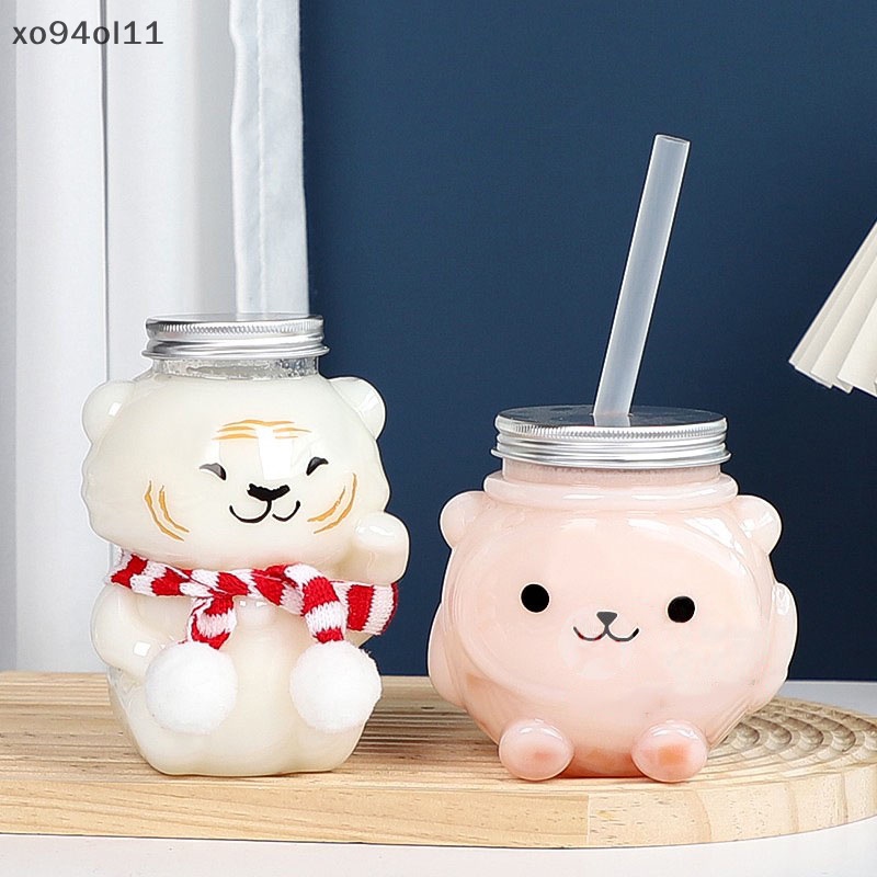 Xo 500ml Botol Minuman Little Bear Botol Minum Susu Teh Jus Botol Minum Dingin OL