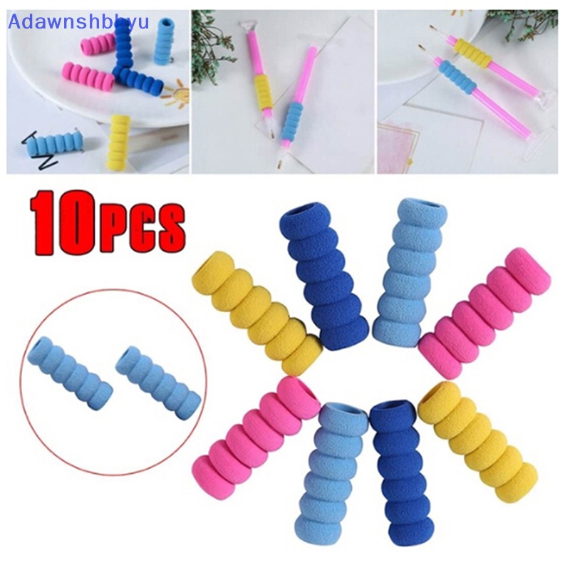 Adhyu 10pcs pen sleeve Lembut anti slip Untuk Alat paing Berlian Bor pen grip ID