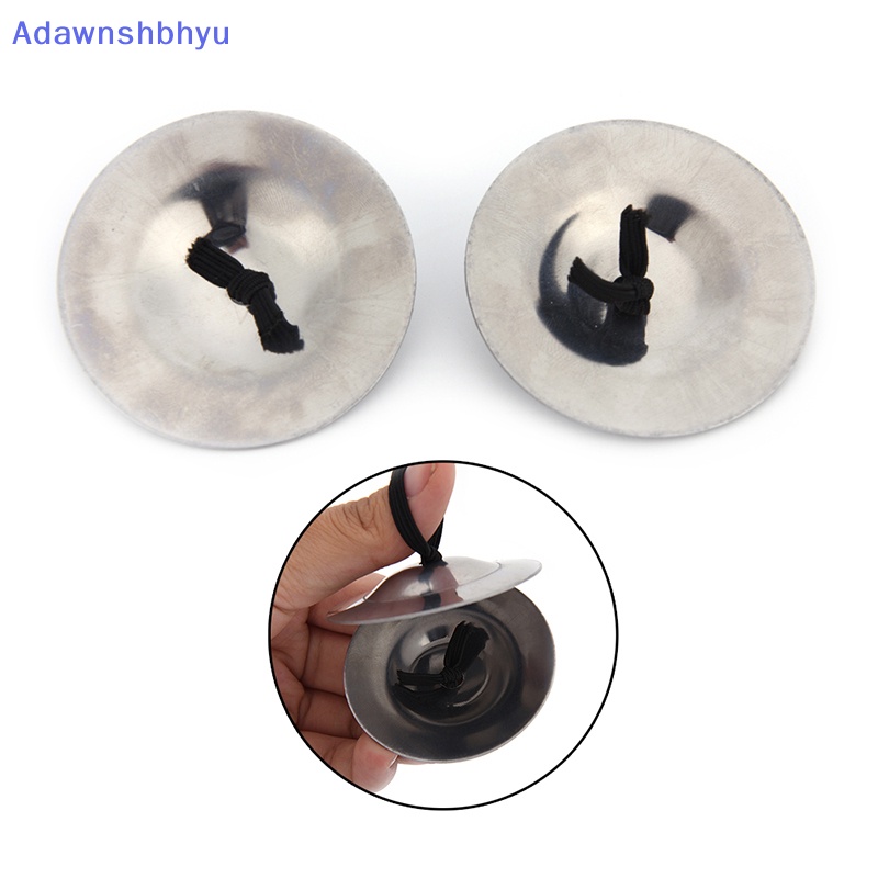 Adhyu High Quality Perkusi Alat Musik Belly Dancing Silver Finger Simbals ID