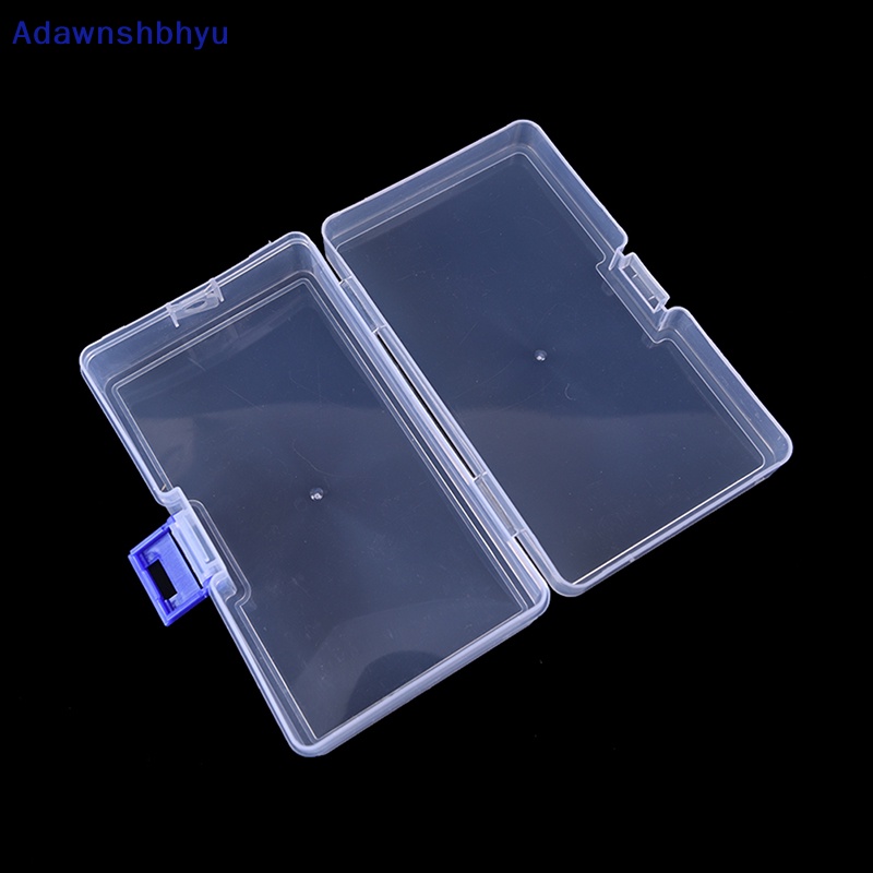 Adhyu 1pc Transparan Pemikat Pancing tackle hook Kotak Penyimpanan Plastik container case ID