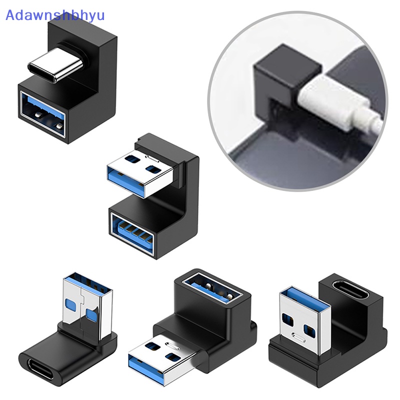 Adhyu USB 3.0 Type c Adapter A Male to Type c Female Konektor OTG Converter Tipe-c USB Charging Transfer Data ID