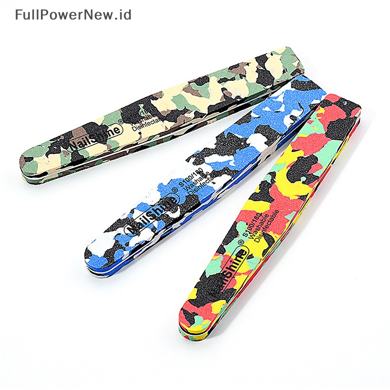 Power 5Pcs Amplas Kuku Penderita Acrylic Manicure Care Files Art Surface Sponge ID