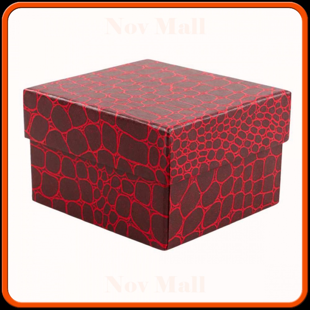 Kotak Jam Tangan Watch Box Motif Kulit WT110