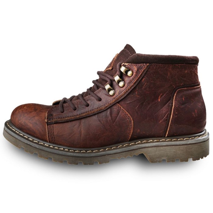 EIGER ORIGINAL 1989 Coup Brown SHOES SEPATU GUNUNG HIKING CAMP keren