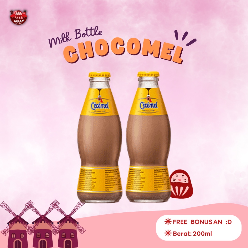 Chocomel Chocolate Milk Bottle