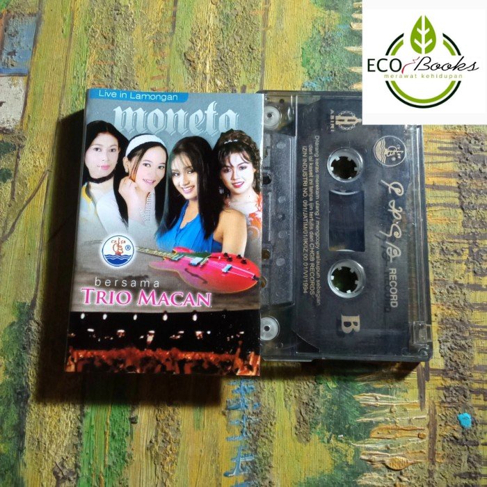 Ecobooks - Kaset moneta bersama trio macan