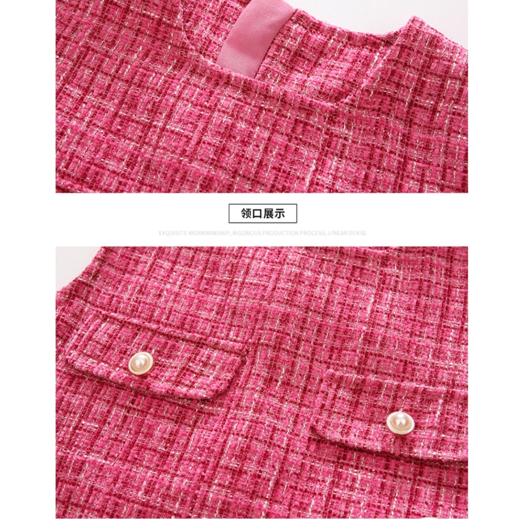 CHUBBI 14 Dress Anak 2in1 Besar Perempuan Yuori Fashion Korea