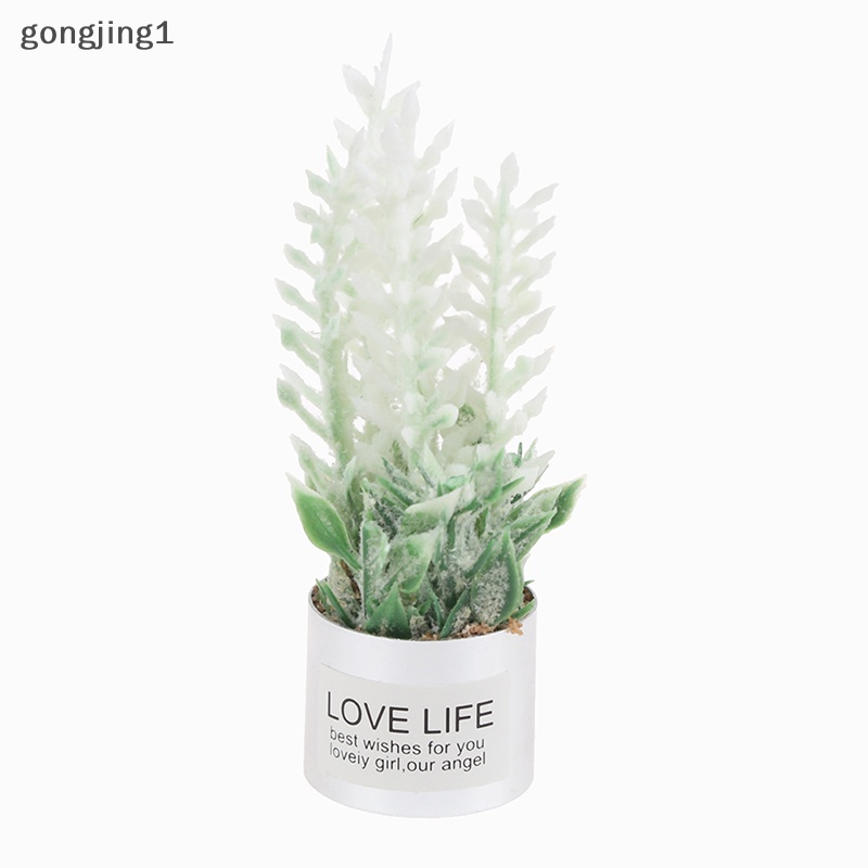 Ggg 1:12 Pot Besi Mini Rumah Boneka Lavender Pot Tanaman Dekorasi Taman Rumah ID