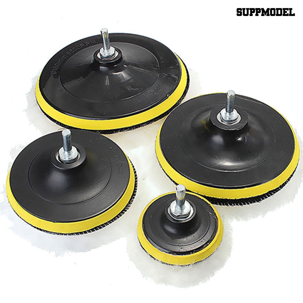 [SM]7 Pcs 3/5/6 /7 Inch Polishing Waxing Buffing Pad Spons Kit Set Untuk Polisher Mobil