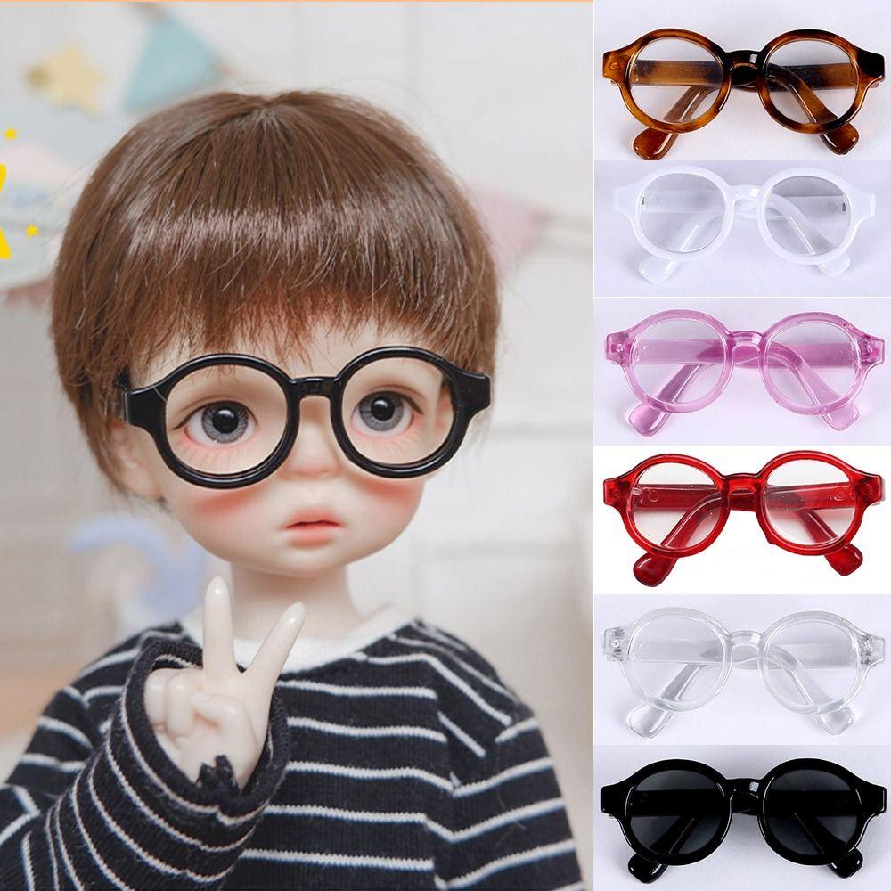 Needway Boneka Kacamata Mini Lucu Boneka Indah Eyewear Miniatur Multi-Warna Boneka Aksesori Untuk Hadiah Anak