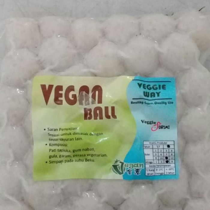 

veggie way vegan ball / bakso ikan vegan
