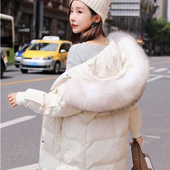 JESSICA PUFFER PADDING WINTER COAT IMPORT HOODIE FUR JAKET WANITA MUSIM DINGIN