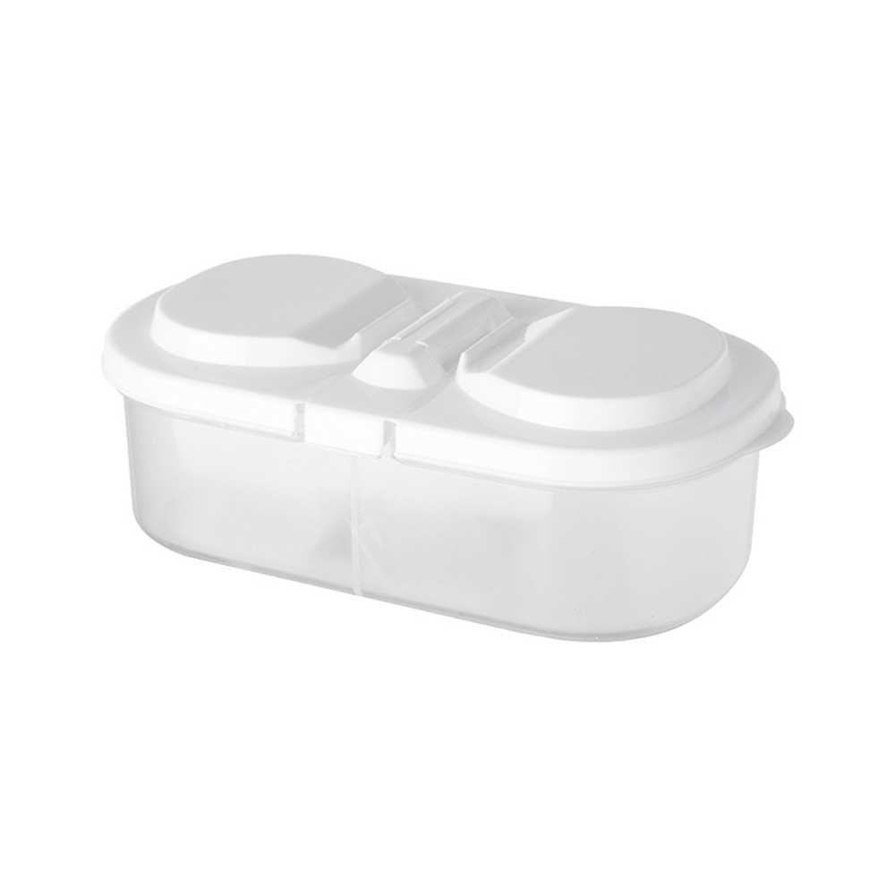 MOONBIFFY Wadah Makanan Plastik Food Storage Container Flip Top Lid