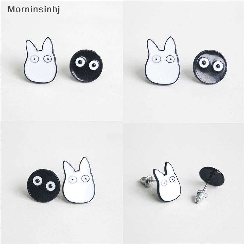 Mornin 1pasang Wanita Fashion Lucu Kartun Perhiasan Hewan Totoro Ear Stud Earring id