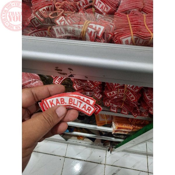 Bordir emblem bordir bet lokasi pramuka kab blitar,kab malang,kota malang,blitar,kab pasuruan,kota b