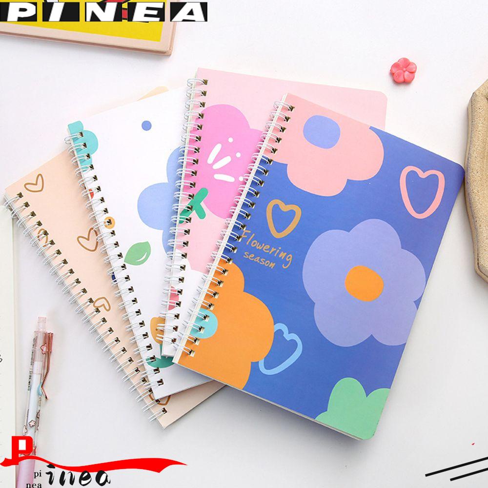 PINEAPPLE Buku Koil Nanas A5 Kartun Dinosaurus Alat Tulis Siswa Diary Planner Jadwal Book