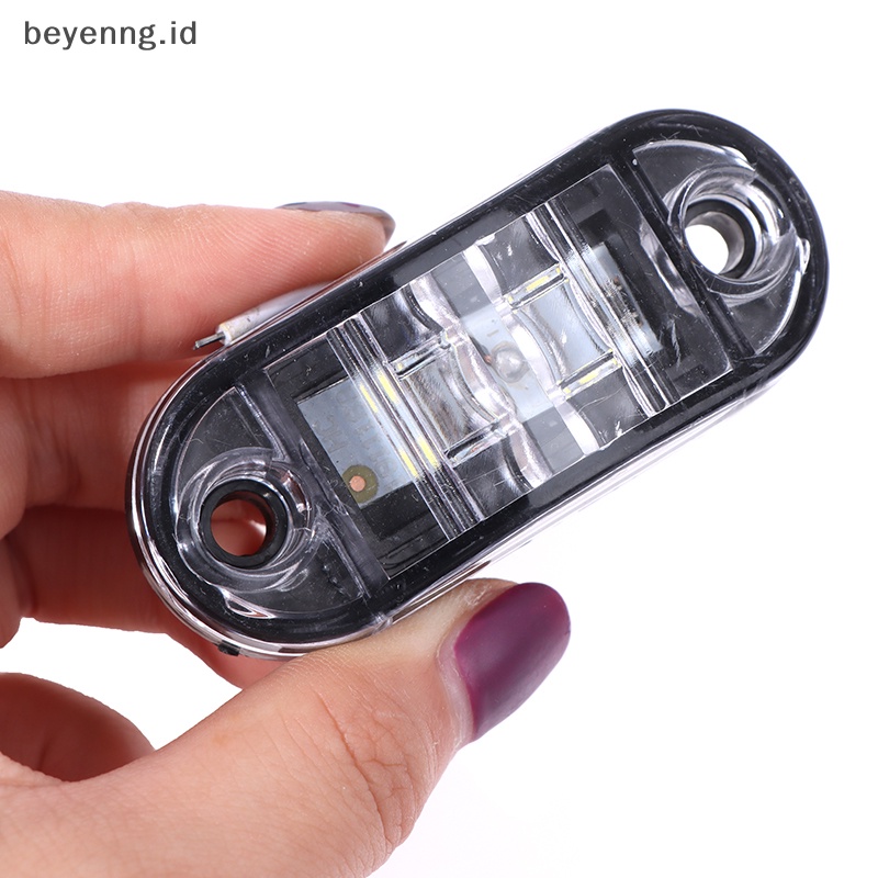 Beyen 10PCS Lampu Peringatan Lampu Dioda LED Trailer Truk LED Side Marker Lamp ID