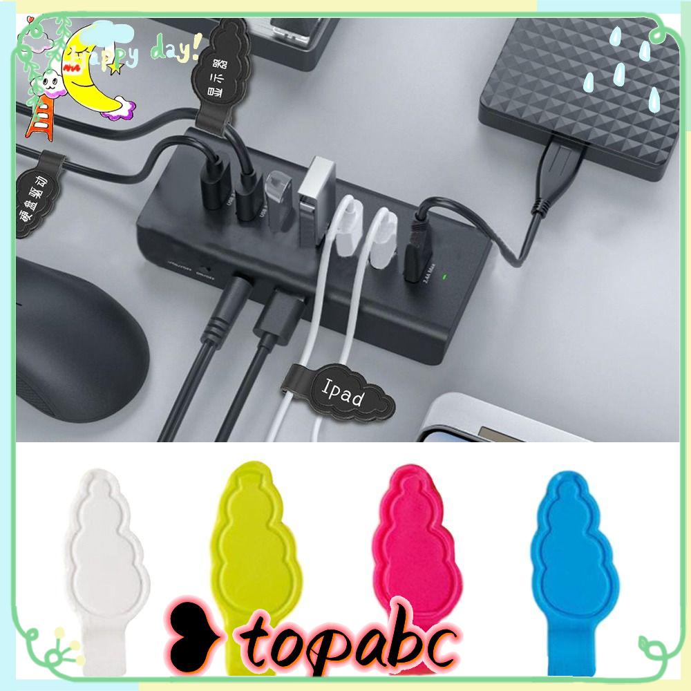 TOP 5pcs Label Kawat Listrik Hanging Tag Cable Ties Label Pengikat Identifikasi