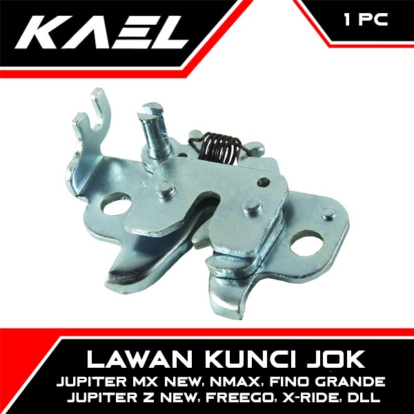 Lawan Kunci Jok Dalam Jupiter MX Z Burhan Robot New 115 135 &amp; X-Ride &amp; Xeon RC GT &amp; Free Go &amp; NMAX 150 155 &amp; Fino Grande 125 &amp; Mio M3 Fino Z S &amp; Soul GT Engsel Dudukan