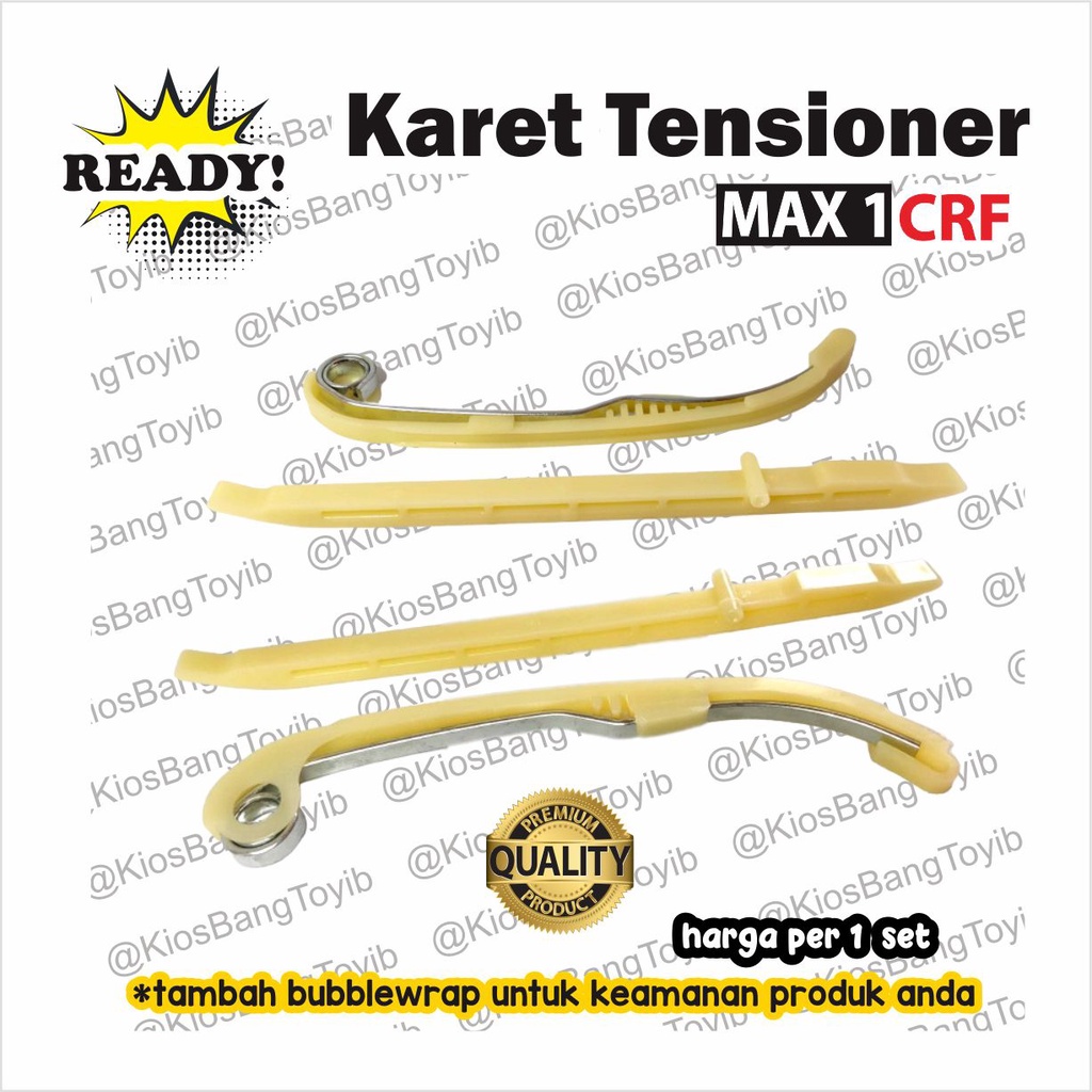 1set Karet Lidah Bantalan Tensioner Honda CRF 150 MEGAPRO NEW (Max1)