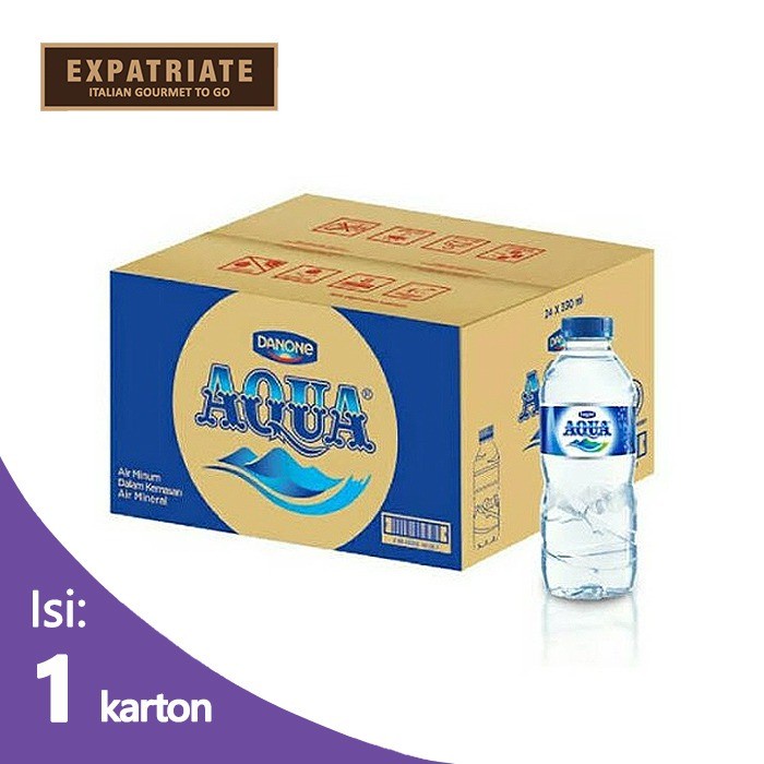 

AQUA Air Mineral Botol 330ml (24pcs)