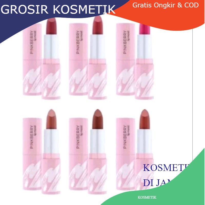 Lipstik Pinkberry Lipmoist (murah)