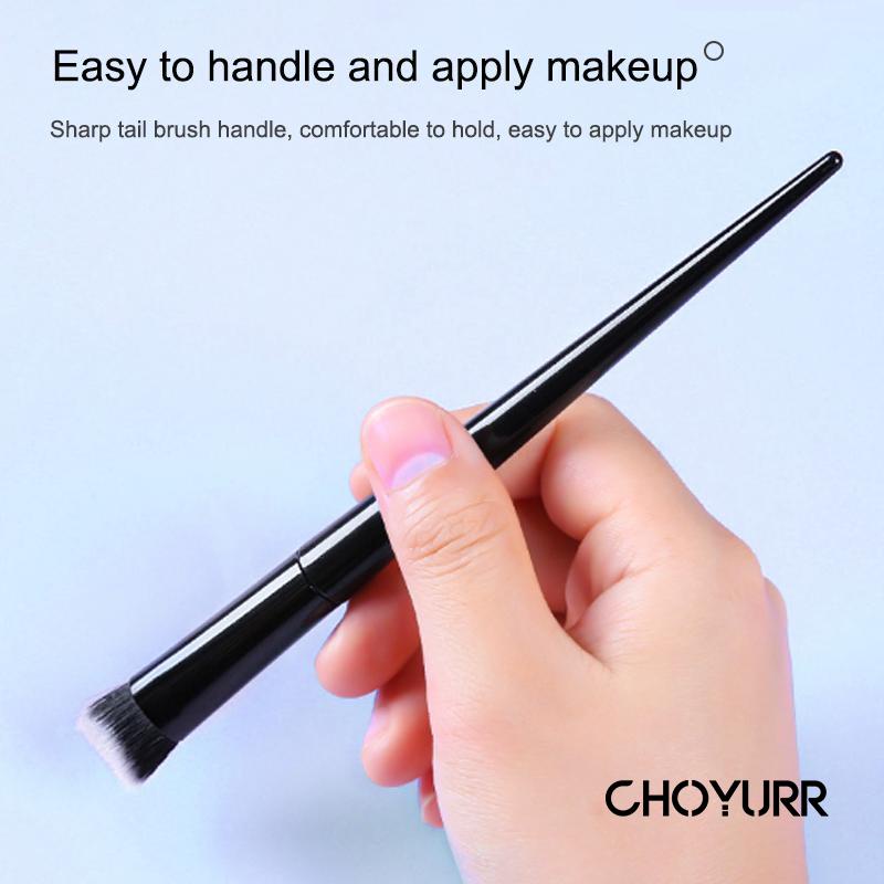 【COD】Concealer Make-up Brush Double-Sided Slope Foundation Kuas Rias-CH