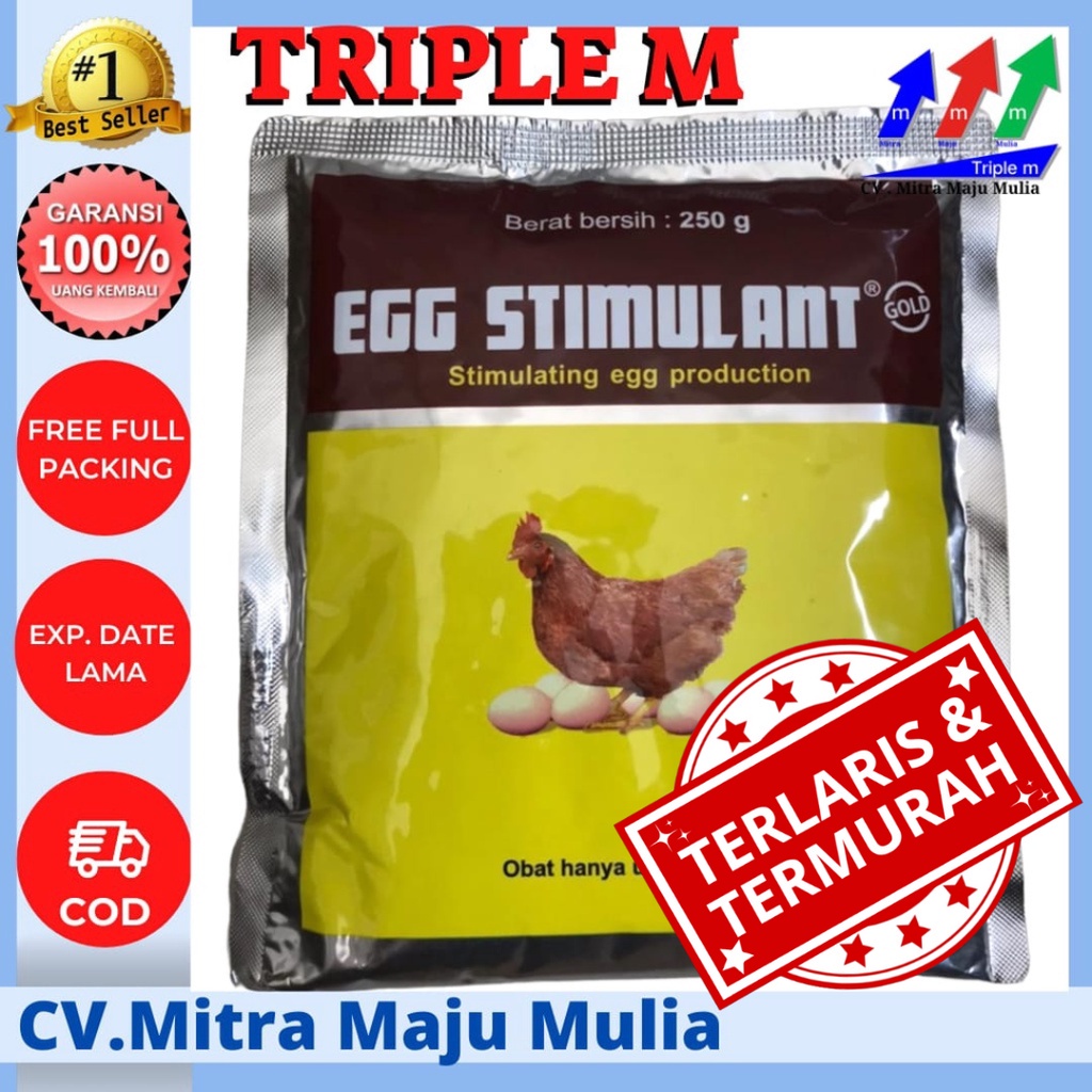 Egg Stimulant 250 gr Vitamin Multivitamin Pemacu Pemicu Produksi Telur