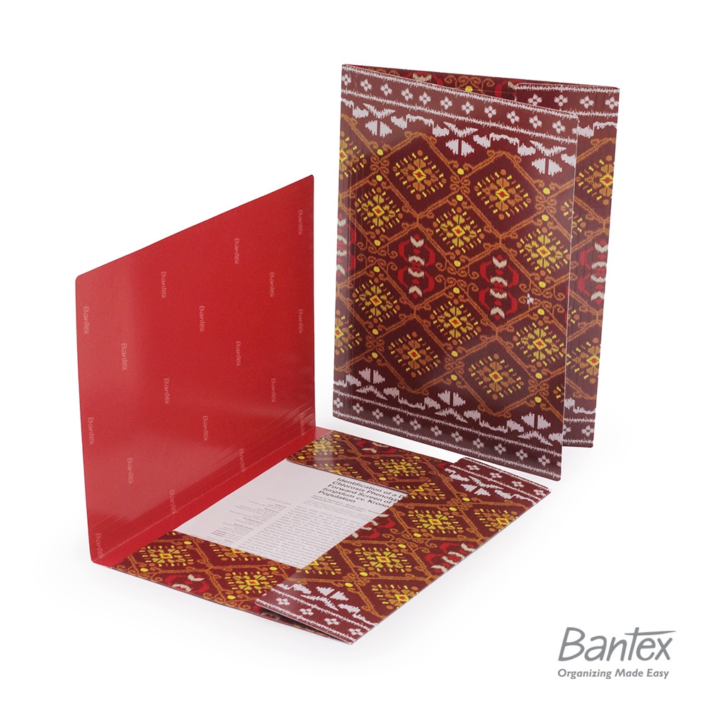 

[Artomas] Bantex Carboard Document File Batik Endek Bali – Flora 3455 53