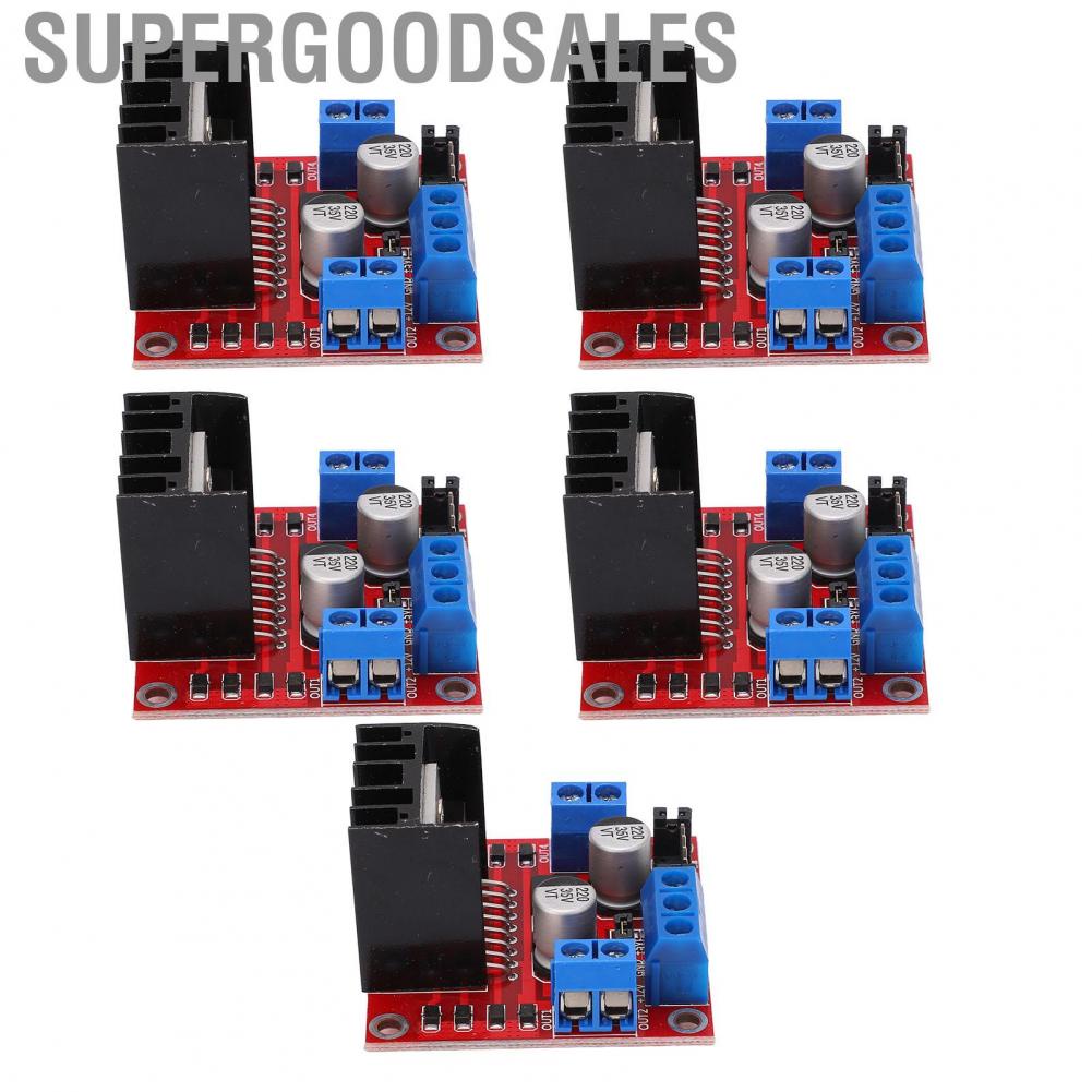 Supergoodsales 5X L298N Dual H Bridge Stepper   Controller Board Module For