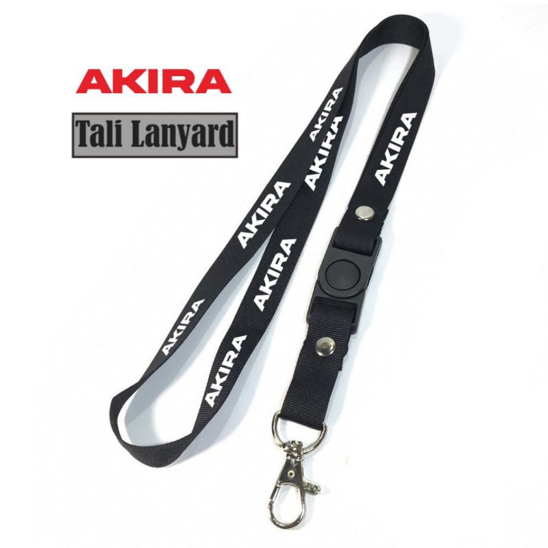 

lanyard AKIRA tali lanyard DISTRO gantungan kunci name tag id card kartu nama / tali lanyard gantungan leher fullprint