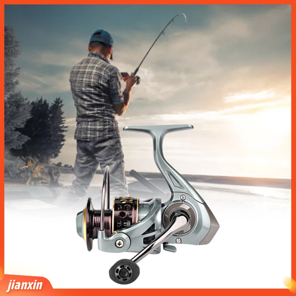 (In Stock) Metal Fishing Reel Roda Pancing Gaya Rem Kokoh Kuat Kokoh Untuk Nelayan