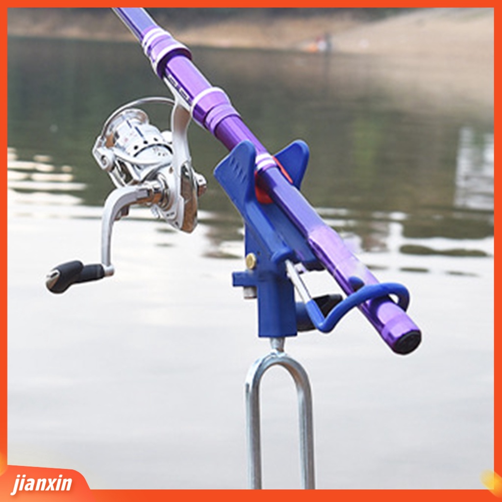 (In Stock) 360derajat Adjustable Stainless Steel Pancing Holder Bracket Fish Tool