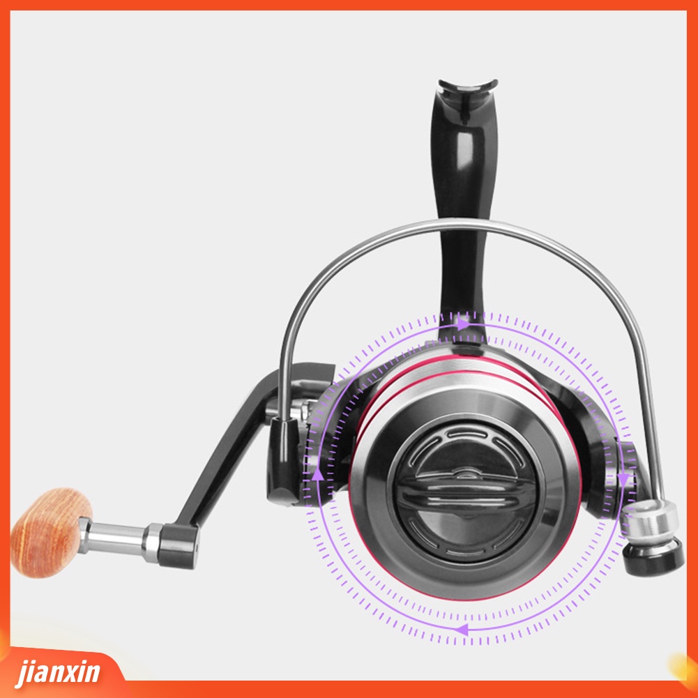 (In Stock) 500-7000 12BB Rasio Gigi Kecepatan Tinggi Metal Spinning Fishing Reel Ikan Aksesoris