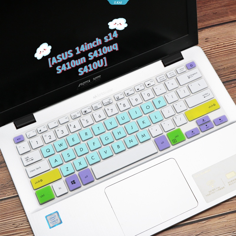 Cover Film Keyboard TPU Laptop ASUS Untuk ASUS 14inch S14 S410un S410uq S410U Film Pelindung Cakupan Penuh Tahan Air Dan Lembab [ZK].