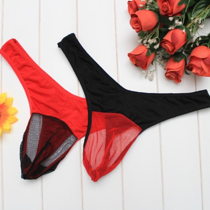 lingerie gstring pria sexy cowo laki cowok bahan adem enak di pakai f2