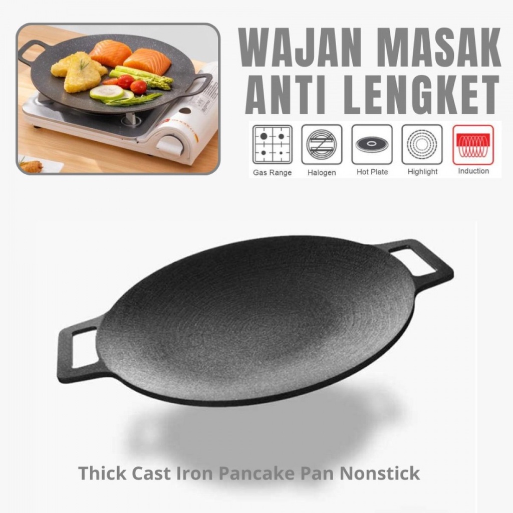 Rotisserie Wajan Masak Pancake Martabak Anti Lengket