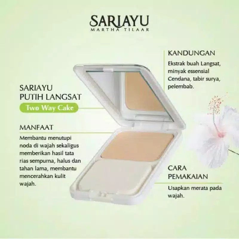 SARIAYU Putih Langsat Two Way Cake - SARI AYU