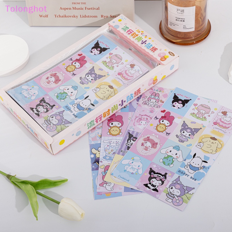 Tolonghot&gt; 4lembar Stiker Kartun Lucu Imut Anak Hadiah Stiker Hadiah Dekorasi Stiker well