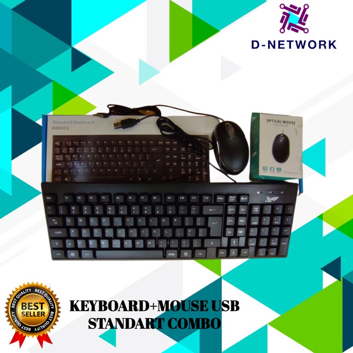 KEYBOARD MOUSE COMBO USB KEYBOARD+MOUSE