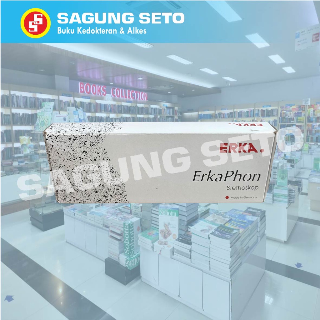 ERKAPHONE STETHOSCOPE PEDIATRIC-BURGUNDY (ERKA) / STETOSKOP ERKA