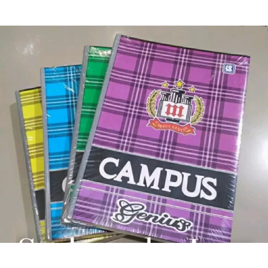 

BUKU TULIS CAMPUS GENIUS BOXY ISI 42 LEMBAR// 1 PAK ISI 6 BUKU